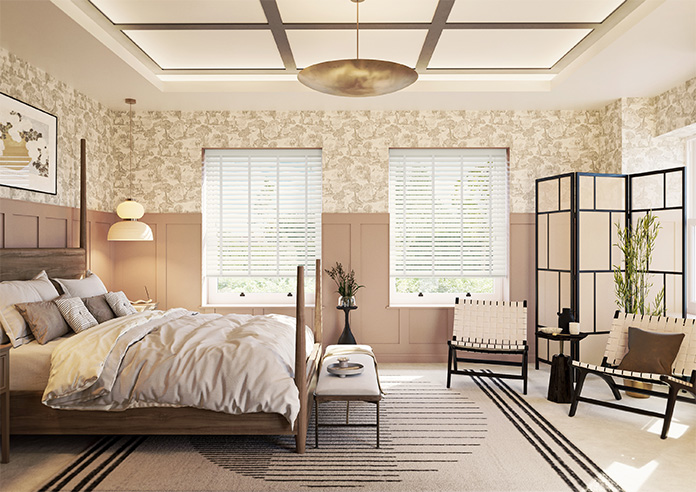 Ecowood Deluxe, Absolute White Satin - Motorised Venetian Blind - Image 6